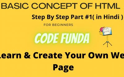 Do It Yourself – Tutorials – Part#1 HTML tutorial for beginners step by step | learn and create your website | Concept of HTML