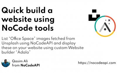 Do It Yourself – Tutorials – Quickly build a website using NoCode tools