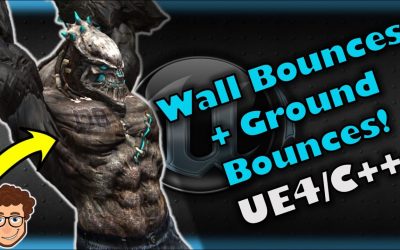 Do It Yourself – Tutorials – Wall Bounces + Ground Bounces! | How To Make YOUR OWN Fighting Game! | UE4 and C++ Tutorial, Part 61