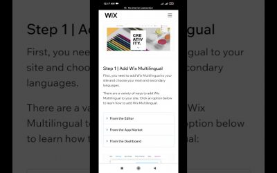 Do It Yourself – Tutorials – how to create website on wix.com in free