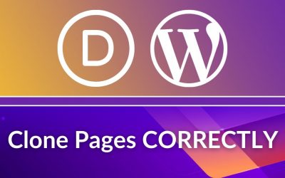 WordPress For Beginners – Divi Theme Tutorial: Clone Divi Pages the RIGHT Way