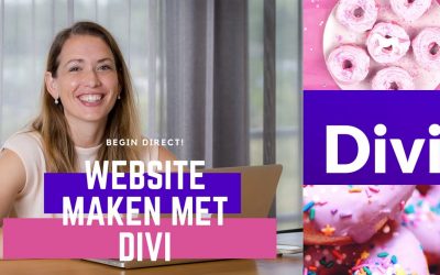 WordPress For Beginners – Divi Tutorial voor beginners Nederlands | Divi en WordPress website maken binnen een uur!