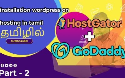 WordPress For Beginners – installation wordpress on hosting in tamil – Woo Tamil