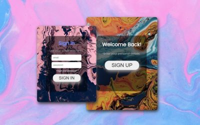 How to make sign up in html css | HTML CSS ui design tutorial