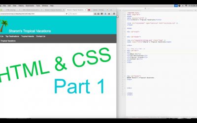 How To Code: HTML & CSS – Basic Website Setup | Beginner Tutorial Part 1