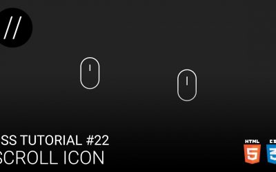 CSS Tutorial #22 — Scroll Icon [UP/TO/DATE]