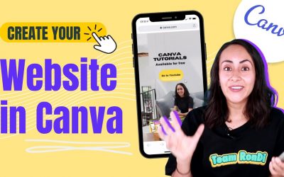 Do It Yourself – Tutorials – How to Create a WEBSITE in Canva for FREE