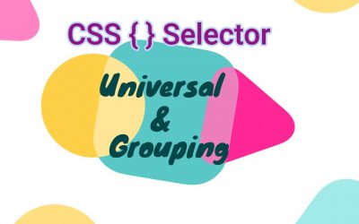 CSS Selector Universal & Grouping | CSS Selector Tutorial 2021 | CSS Beginner