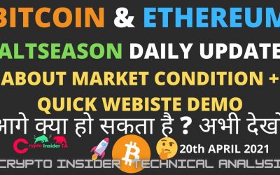 Do It Yourself – Tutorials – Bitcoin Ethereum CELER Altcoin Daily Update+ Website Quick Demo- CryptoInsiderTA Hindi