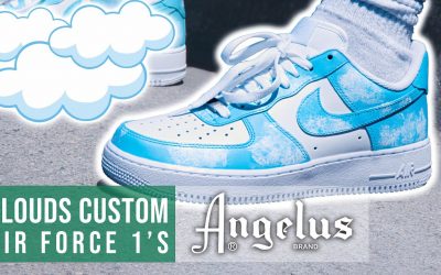 Do It Yourself – Tutorials – Clouds Customs Air Force 1's | Angelus Custom Shoe Tutorial