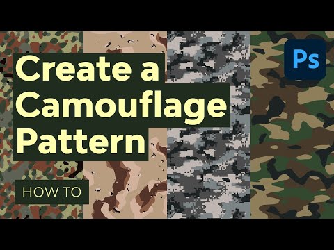 Design Your Own Camouflage Pattern in Photoshop