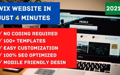 Do It Yourself – Tutorials – How to make WIX WEBSITE in just 4 Minutes for FREE | 2021 | ENGLISH