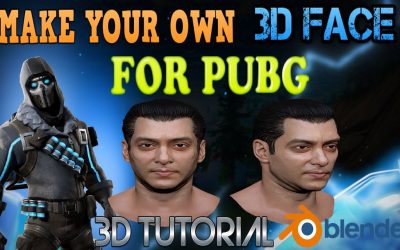 Do It Yourself – Tutorials – PUBG 3D LOGO | MAKE YOUR OWN 3D FACE FOR PUBG CHARACTER | PUBG 3D CHARACTER | PUBG BLENDER TUTORIAL