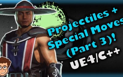 Do It Yourself – Tutorials – Projectiles + Special Moves #3 | How To Make YOUR OWN Fighting Game! | UE4 and C++ Tutorial, Part 62