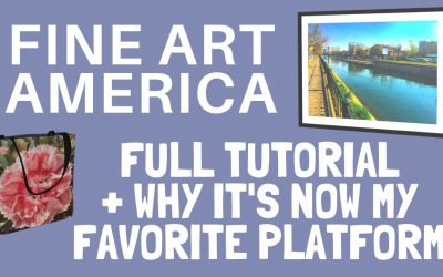 Do It Yourself – Tutorials – Why Fine Art America is my Favorite Print on Demand Platform (Full FAA Tutorial)