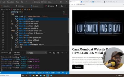 Belajar HTML & CSS 30 Menit Jadi Apa Ya?