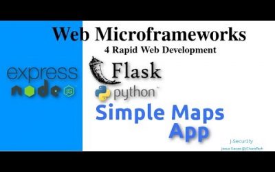 Web Microframeworks – Simple Maps  App with Flask & Materialize.css