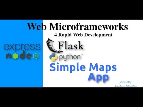 Web Microframeworks – Simple Maps App with Flask & Materialize.css ...
