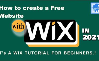 Do It Yourself – Tutorials – How to Create a Free Website With Wix 2021 its a Tutorial for Beginners Part-1