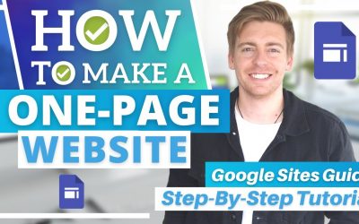 Do It Yourself – Tutorials – How To Create a ONE PAGE Website for FREE (Google Sites Tutorial) 2021