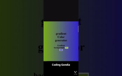 Gradient Color Generator #shorts