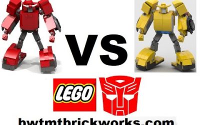 Do It Yourself – Tutorials – BWTMT Brickworks Lego Transformers Minibot Deathmatch FINALE Cliffjumper V Bumblebee