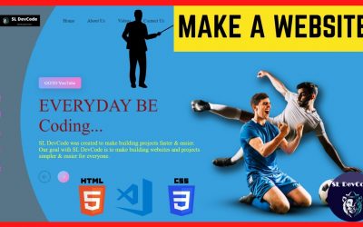 Do It Yourself – Tutorials – HTML Tutorials & Projects 02 – How to Create a Website Using HTML & CSS Step by Step | Source Code