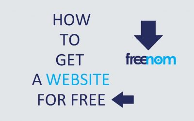 Do It Yourself – Tutorials – How to get a Website for free and design it ( Using Freenom )