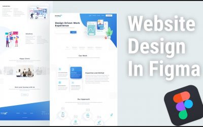 Do It Yourself – Tutorials – Website Landing Page Design In Figma ||  Figma Tutorial || Website Design