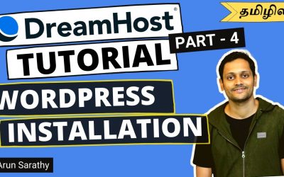 WordPress For Beginners – DreamHost Tutorial – How to install WordPress in DreamHost website (Tamil) – Part 4