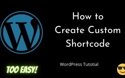 WordPress For Beginners – How to create custom ShortCode | WordPress | Beginners Tutorial | Tutorial – 23