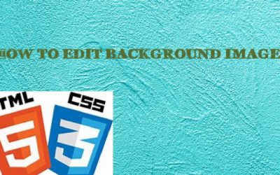 How to edit Background image (web dev) html/css