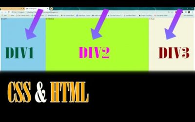 Aligning Divs Side by Side CSS & HTML tutorial