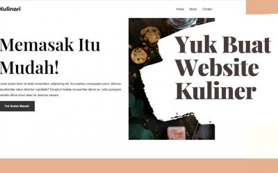 Membuat Website Kuliner Dengan HTML dan CSS