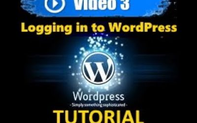 WordPress For Beginners – WordPress tutorial – Mastering WordPress in under 60 minutes – Logging in to WordPress