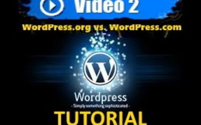 WordPress For Beginners – WordPress Tutorial – Mastering WordPress in under 60 minutes WordPress.org vs. WordPress.com