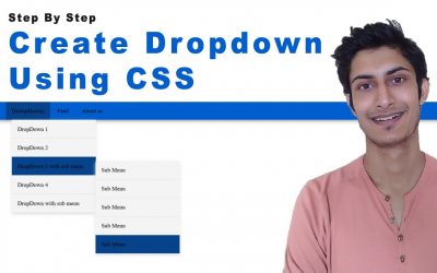 Create Dropdown Menu Using CSS