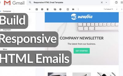 Build Responsive HTML Email Templates with HTML Tables & CSS