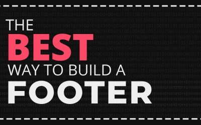 The BEST Way to Build a Footer! [HTML,CSS]