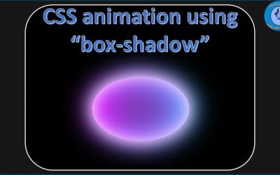 CSS animation: Oval shape glowing effect |#SkillupwithGenie #CSSanimation