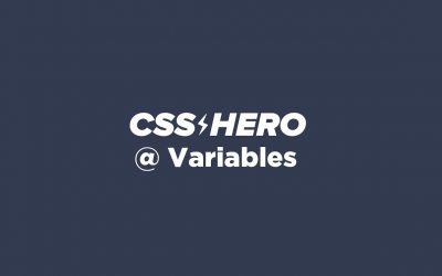 CSS Hero V4 – How to use Variables on CSS Hero WordPress plugin