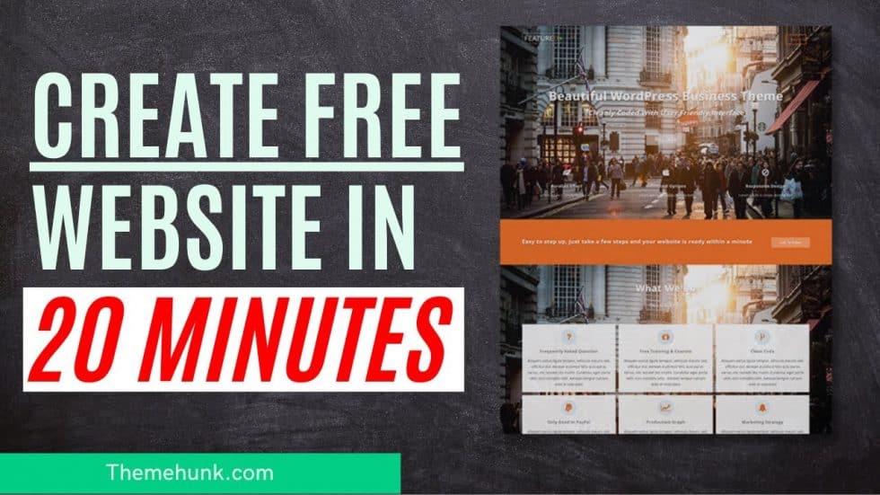 Do It Yourself – Tutorials – Create a free website in 20 minutes | How