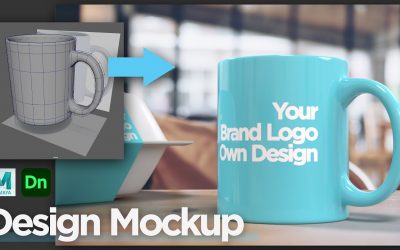 Do It Yourself – Tutorials – How to make Design Mockup in Adobe Dimension, custom-made 3D model from 3D software, Autodesk Maya