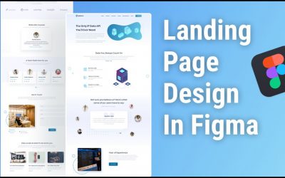 Do It Yourself – Tutorials – Landing Page Design In Figma ||  Figma Tutorial || Website Design