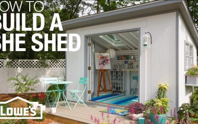 Do It Yourself – Tutorials – She Sheds: Plans for How to Build & Customize