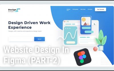 Do It Yourself – Tutorials – Website Landing Page Design In Figma (PART-2) ||  Figma Tutorial || Website Design