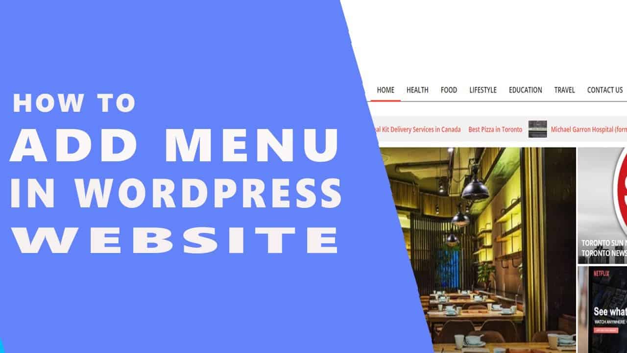 WordPress For Beginners How To Add Menu In WordPress Website 