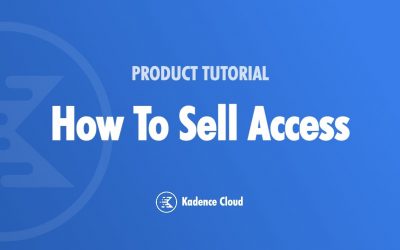 WordPress For Beginners – How To Sell Access To Your WordPress Design Library On Kadence Cloud