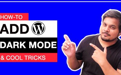 WordPress For Beginners – How to add Dark Mode to your WordPress website (For Your Visitors)