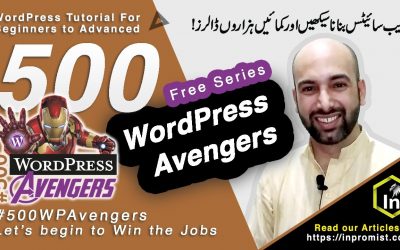 WordPress For Beginners – #WordPress Tutorial for Beginners to Advanced – Introduction – 500 WordPress Avengers